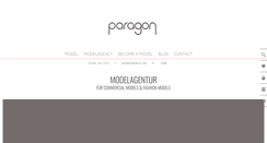 Desktop Screenshot of paragonmodels.com